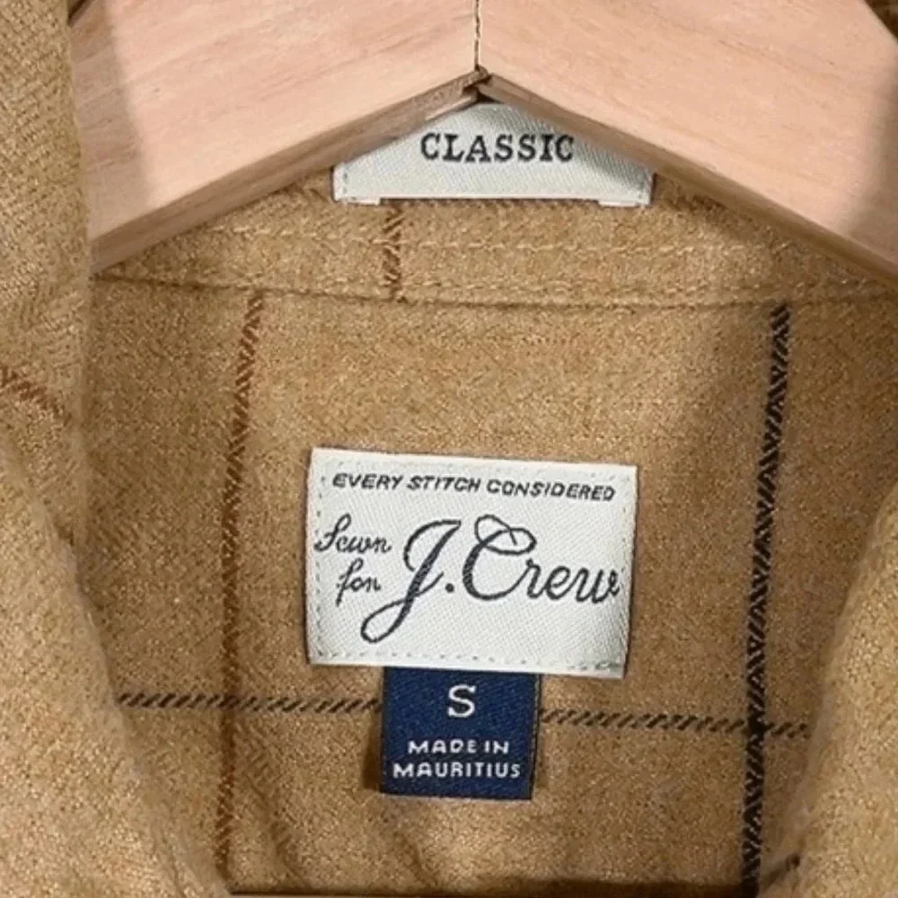 J.CREW Flannel Classic Shirt